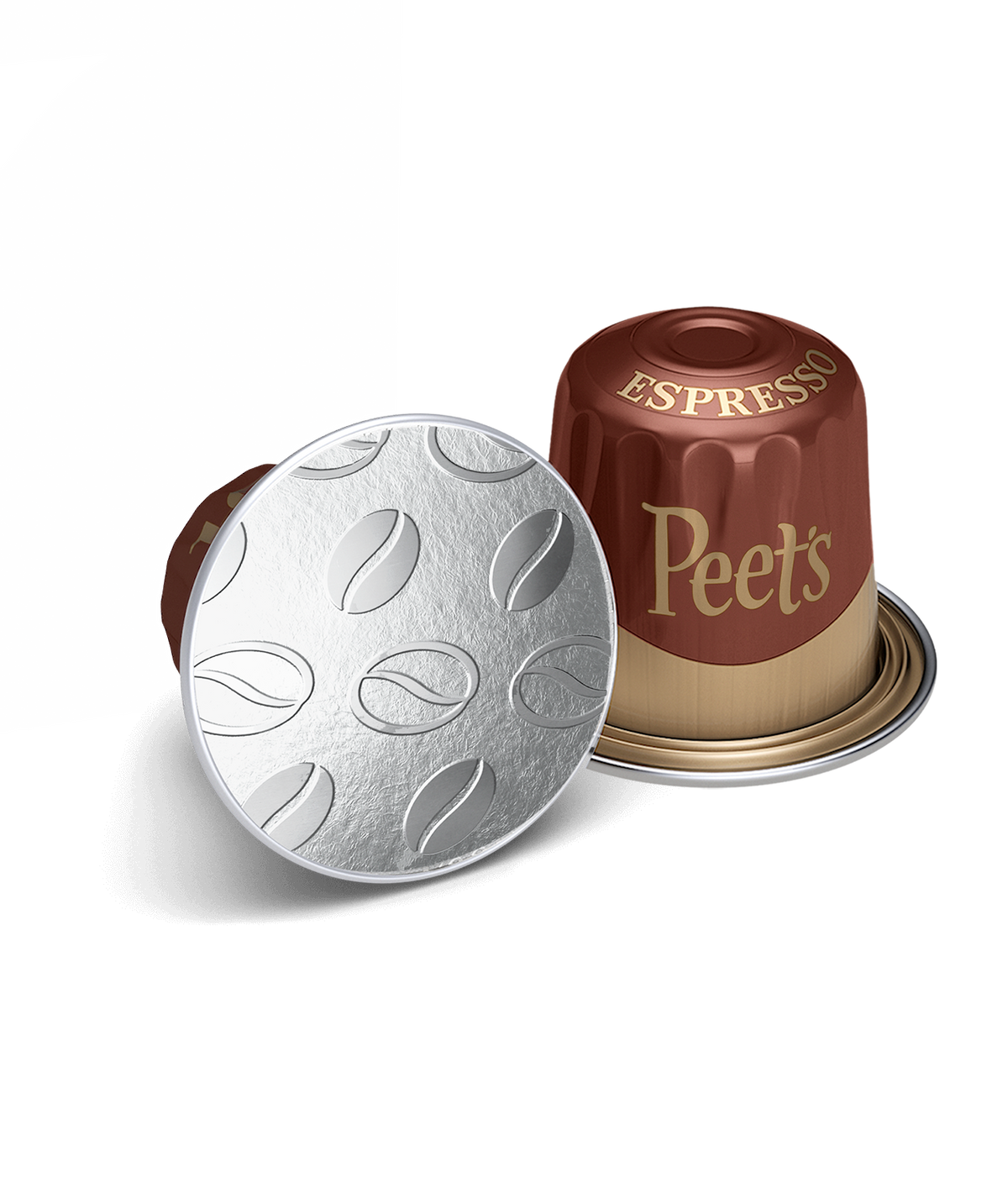 Peet's Coffee Major Dickason's Blend® Espresso capsules - detail of capsule