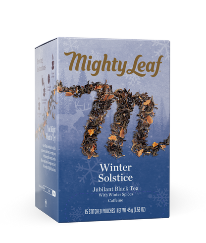Mighty Leaf winter solstice tea - 15 ct pouches box