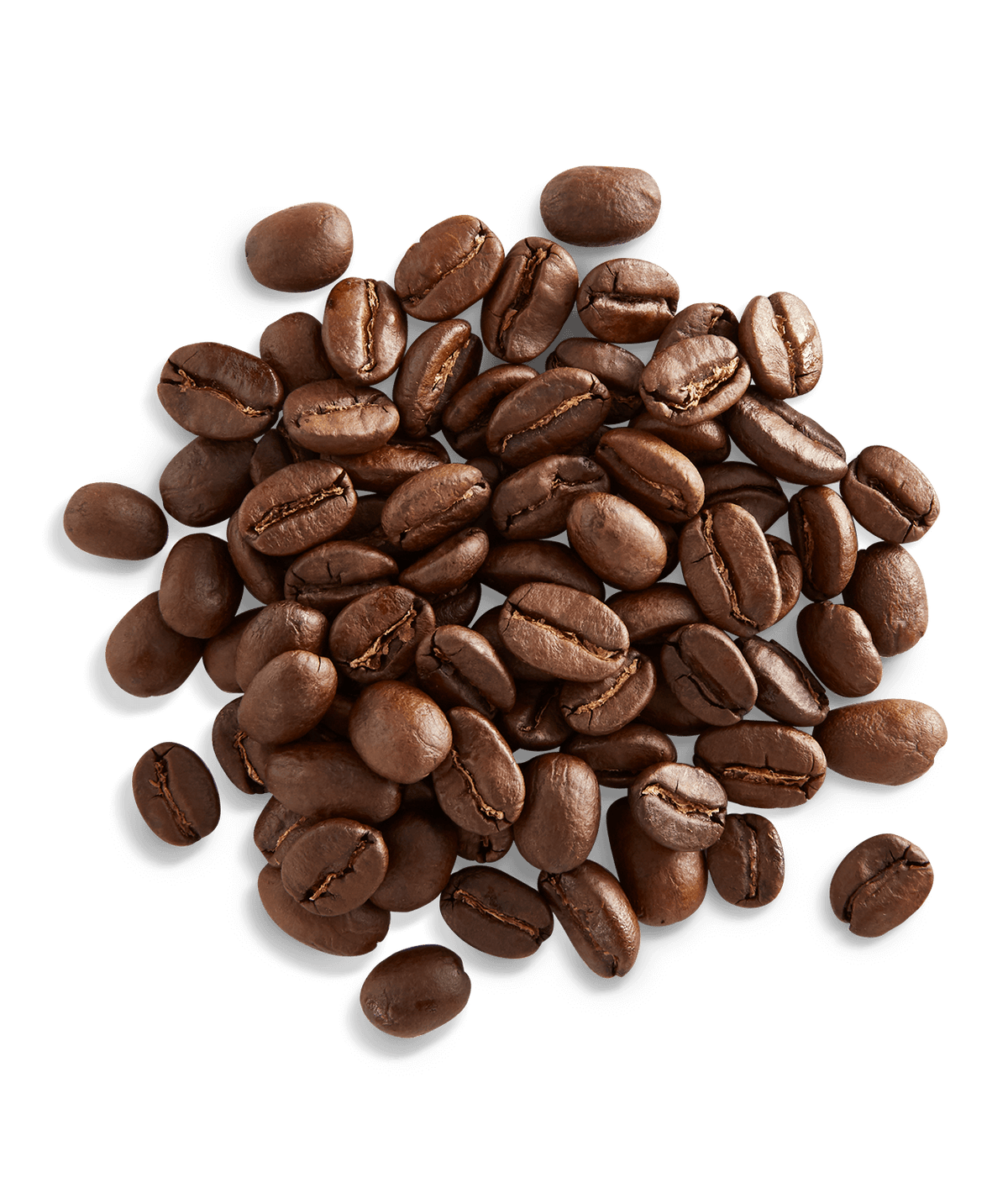 Peet's Baridi Blend Coffee beans shown up close with detail