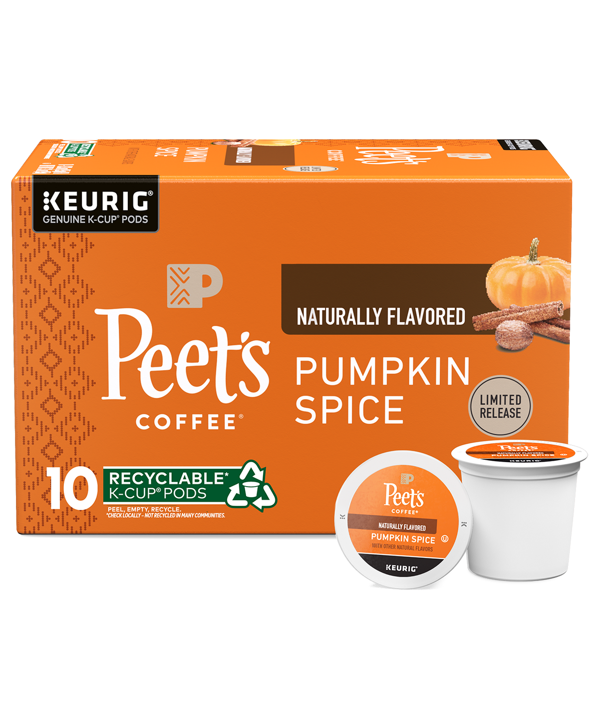 Peet's Coffee Pumpkin Spice K-Cup® Pods
